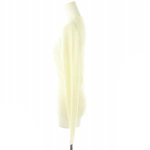 Spick&Span 24AW ウォッシャブル クルーネックリブニット セーター 長袖 オフホワイト /ES OS