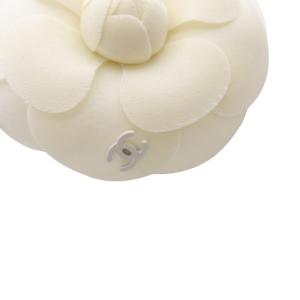 CHANEL 20A ヘアピン カメリア ココマーク ホワイト