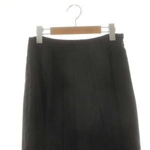 FOXEY BOUTIQUE エンブロイダリー フレアスカート ひざ丈 40 ブラック 22761 /DF OS SH