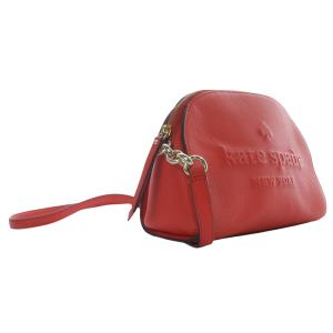kate spade new york ショルダーバッグ ロゴ レザー 赤 レッド WKRU5728 /SR2 SH