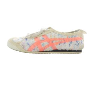 メキシコ 66 クリーム サンコーラル スニーカー 11 切替 23.5cm クリーム色 /SR9