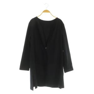 ウールカーディガン コート 13+ ブラック /MY OS