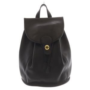 オールドコーチ ターンロック リュック レザー 紺 ネイビー 9943 /SR35