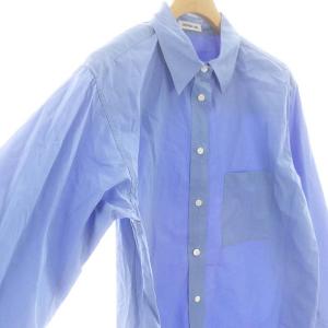EVERYDAY I LIKE 23AW Newstandard Shirt シャツ チュニック 青 /MI OS