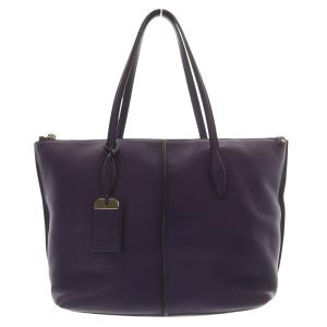 ジョイレザートートバッグ パープル