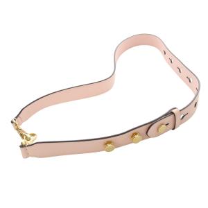FENDI レザーショルダーストラップ ピンク /SR37 OH
