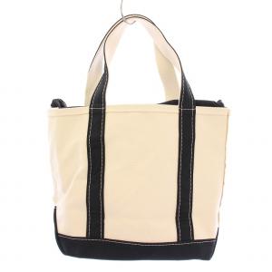 L.L.BEAN Boat and Tote Bag Small ボートアンドトートバッグ ハンドバッグ バイカラー キャンバス