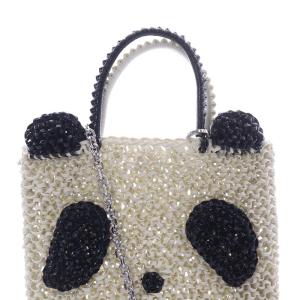 ANTEPRIMA アニマーレ パンダ スクエア スモールショルダーバッグ 2way ホワイト