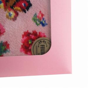 FEILER ×Chacott チャコット ハイジキトリ ハンカチ ハンドタオル 花柄 ピンク /FF