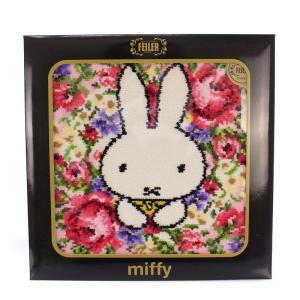 ハンカチ ミッフィーマリアンヌ miffy 花柄 総柄 マルチカラー /BB OF