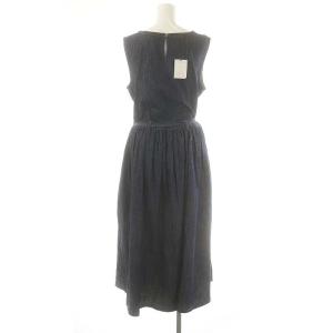 45rpm デニムのドレス ワンピース 0 ネイビー