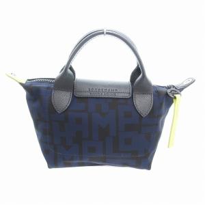 Longchamp ル・プリアージュLGP トップハンドルバッグ ショルダー 2WAY 紺 ネイビー /AE