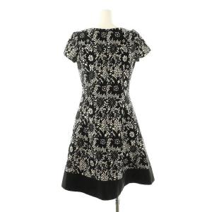 Nuno　エムズグレイシー 花柄レース ひざ丈ワンピース リボン フレア M'S GRACY（ひざ丈ワンピース）のフリマアイテム一覧