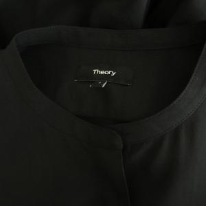 Theory 23SS CRISP POLY UTL SHIRT DR ワンピース ロング ノースリーブ ベルト付 2