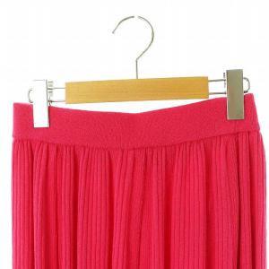 ATON 23SS RECYCLED FRESCA COTTON フレアリブスカート イージー マキシ ロング 1