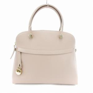 パイパー ハンドバッグ ショルダー 2WAY 本革 レザー ピンクベージュ /UO