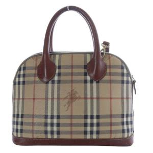 burberrys シャドーホース チェック 2WAY ハンドバッグ ベージュ