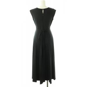 Lily Brown LilyBrown 24SS クロスデザインワンピース 00 黒 白 /MI OS