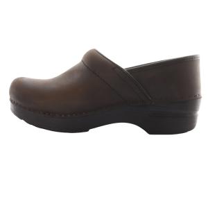 DANSKO PROFESSIONAL スリッポンシューズ レザー 37 黒 ブラック /SR34