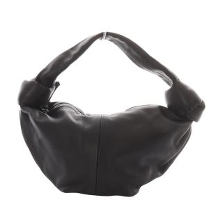 Double Knot Mini Leather Tote ブラック