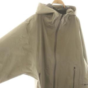 DESCENTE ×TOMORROWLAND フーデットロングコート S ベージュ