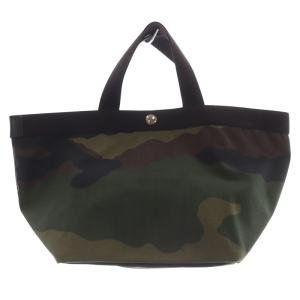 カモフラージュ コーデュラ舟型トートM ハンドバッグ カーキ 緑 707W /SR19
