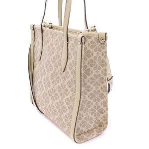 kate spade new york ローワンスペードフラワーコーテッドキャンバスミディアムNSトートバッグ 2WAY ハンドバッグ ショルダーバッグ