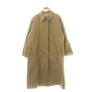 23SS コットンステンカラーコート スプリングコート ロング 38 ベージュ /DF OS