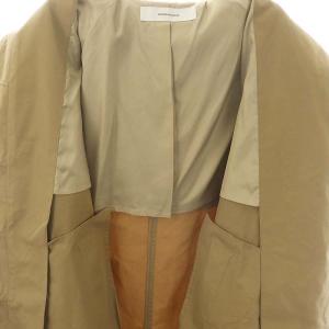 JOURNAL STANDARD 23SS コットンステンカラーコート スプリングコート ロング 38 ベージュ /DF OS