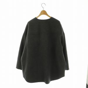 Framework 24AW ハミルトンリバークルーネックコート 36 グレー