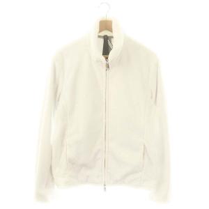fur blouson ファーブルゾン ジャケット ジップアップ XL ホワイト 2052 pe25c