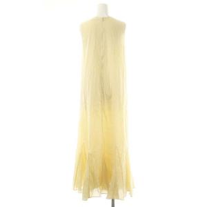 MARIHA 夏の月影のドレス ワンピース Vネック 36 クリームイエロー /MI OS