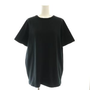 Future クルーネックT 半袖Tシャツ ニット ブラック /HK OS