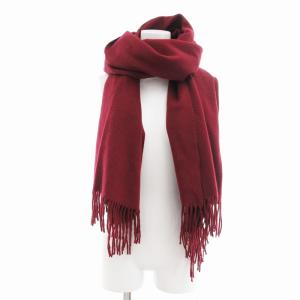 Acne Studios マフラー フリンジ ウール 赤 レッド /AE