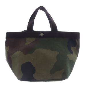 カモフラージュ コーデュラ舟型トートM バッグ ハンドバッグ カーキ 緑 707W /SR23