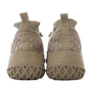 ROGER VIVIER ヴィヴ ラン ファブリック スニーカー 37 ベージュ