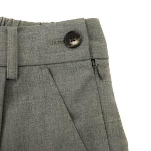 IENA 24SS TRイージースラックス ストレート パンツ 34 グレー /MI OS