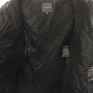 DUVETICA ACCA ダイヤキルティング ダウンコート 42 黒 /MI OS