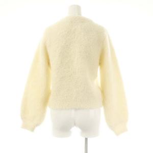 ANAYI ベビーアルパカブルゾン ニット 38 アイボリー