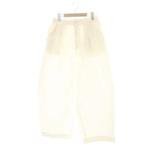 30ウェザーパンツ ワイドパンツ 36 ホワイト 8406 /DF OS