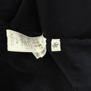 JOURNAL STANDARD LUXE 23SS オーガニックコットン ドロップワンピース ロング 半袖 ネイビー /MY OS