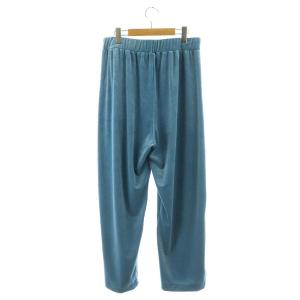 JOURNAL STANDARD LUXE 23AW ベロアパンツ ワイド イージー ブルー /MY OS