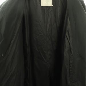 iCB 23AW ADSダウン コート 48 ブラック