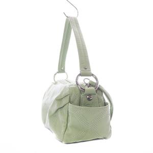 COACH ショルダーバッグ オプアート レザー 緑 グリーン B0971-13620 /SB OS