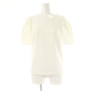 COUTURE クチュール パフスリーブ プルオーバー カットソー 半袖 32 ホワイト /HK OS