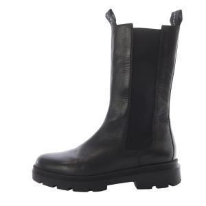 ラウンドトゥ ベーシック サイドゴアブーツ ショート 39 黒 ブラック /SR32