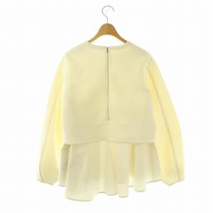 24AW レイヤードペプラムチュニック F アイボリー /MI OS（2025