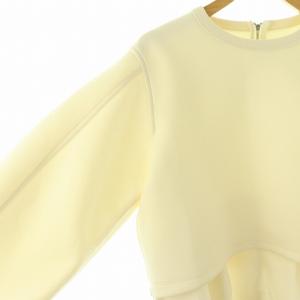 2024製 美品✨ アダムエロペ レイヤードペプラムチュニック 白 フリーサイズ レイヤードペプラムチュニック（その他トップス）｜ADAM ET ROPE