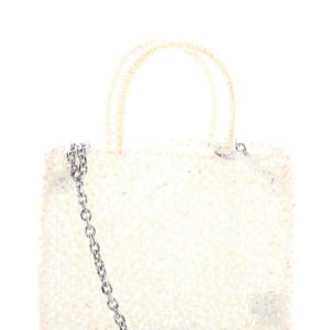ANTEPRIMA ステッラ チェーンショルダー 2way ミニ ワイヤーバッグ アイボリー