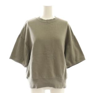 30/10 コットン裏毛 半袖スウェット プルオーバー 1 グレー /HK OS